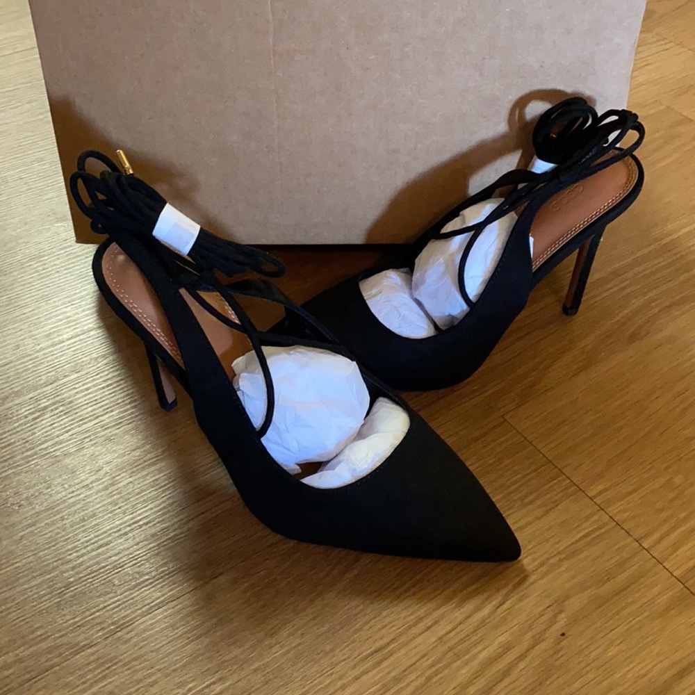 Lace up heels